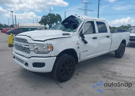 2021 Ram 2500 Tradesman 4X4 8' Box from USA, damaged, VIN 3C6UR5HL3MG650257